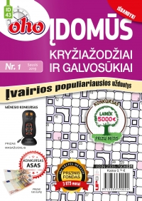 ID 43 „oho 10 min. Įdomūs kryžiažodžiai ir galvosūkiai“ ID 43 „oho 10 min. Įdomūs kryžiažodžiai ir galvosūkiai“